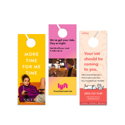 Door Hangers printing sample - EzyPrint Lahore