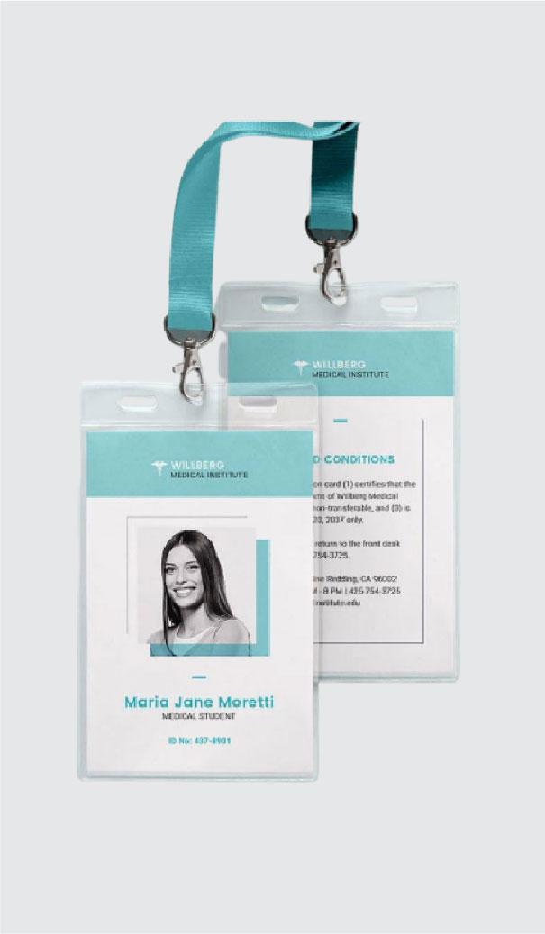 Educational card printing sample - EzyPrint Lahore