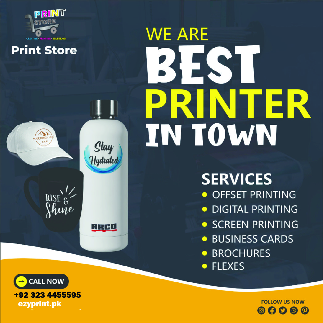 EzyPrint print production team at work in Lahore
