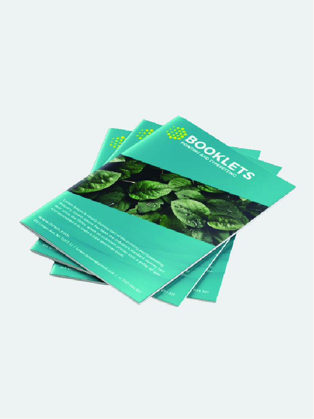 Custom booklet printing sample - EzyPrint Lahore