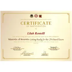certificates printing sample - EzyPrint Lahore