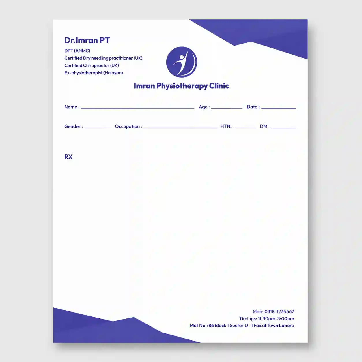 corporate and office letterhead printing in Lahore